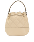 Mini Willa Bucket Bag, &pound;120, Handbags, Beige, Leather, Back view